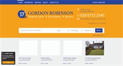 Desktop Screenshot of gordonrobinsonproperty.com